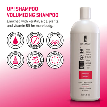UP! SHAMPOO - Create more long-lasting volume